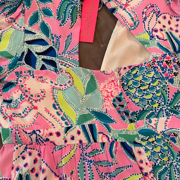 NWT Lilly Pulitzer Rease Maxi Dress - size 14 - Picture 6 of 6